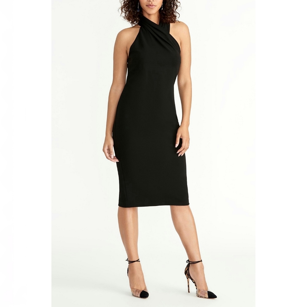 RACHEL Rachel Roy Black Sheath Dress